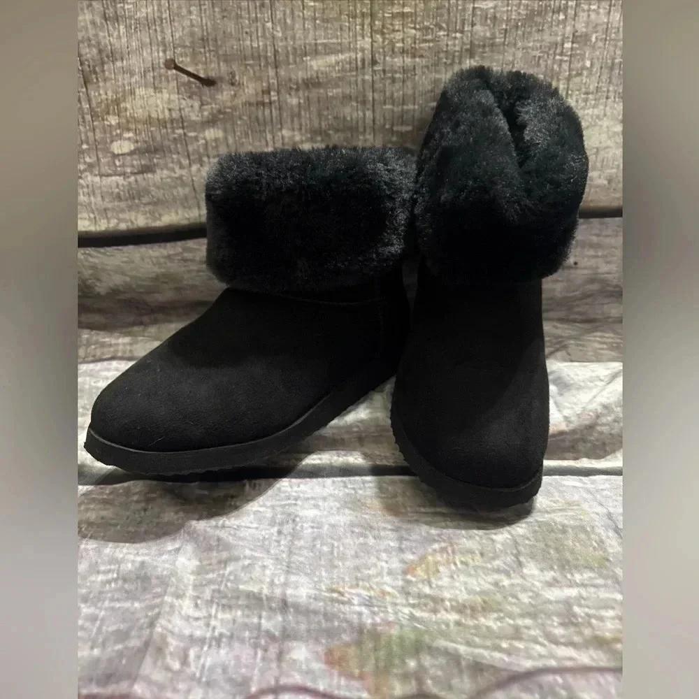 Girls Black Boots
